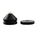 8 set haut - parleur pieds pied coussin alliage d'aluminium m�tal pointes c�ne sol pied clou