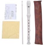 8 trous flte a bec baroque clarinette flte a vent instrument a vent avec outil de nettoyage de sac ...