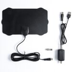 80 miles 1080p tv antenne c�ble outils ultra mince haute d�finition num�rique hdtv amplificateur f m�le ...