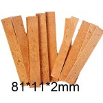 80 mm - accessoires pour saxophone en hautbois, 10 pices, joints de clarinette, lige, instruments de ...