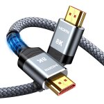 8k cble hdmi 2. 1 10m, ultra haut dbit 48gbps 8k@60hz 4k@120hz cordon hdmi, hdr10 + arc earc hdcp 2. ...