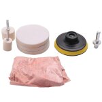 8pcs 120g kit de polissage de verre doxyde de crium pour dissolvant de rayures profondes pour pare ...