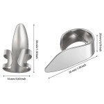 8pcs guitar thumb finger picks inox guitar picks avec etui en plastique pour guitare electrique b haute ...