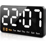 9. 1'' horloge murale digitale réveil numérique led, led horloge murale digitale avec 3 luminosité réglable ... 9. 1'' horloge murale digitale réveil numérique led, led horloge murale digitale avec 3 luminosité réglable ...