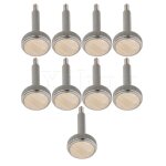 9 pices de rechange en laiton nickel, valve euphonium