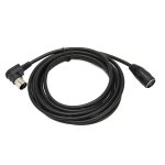 90 degrs midi din cble dextension 5 broches din mle a femelle cble adaptateur pour clavier midi ...