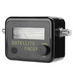 9501 sensitive satellite finder signal strength meter noir avec �cran num�rique