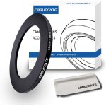 95mm a 77mm adaptateur de bague de filtre de, compatible avec tous les objectifs de 95mm avec filtre ...