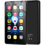 96 go lecteur mp3 avec bluetooth et wifi, lecteur mp4 hd ips 4, 02 pouces avec android 13 os, lecteur ...
