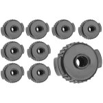 9pcs abs drum set ecrous a dgagement rapide cymbale assemblage rapide drum mate accessoires de remplacement ...