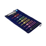 9piece tuning fork set, diapasons pour gu�rir le chakra, th�rapie sonore, garder le corps, l'esprit et ...