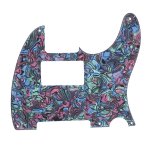 Abalone style acrylique humbucker pickguard d�cor de remplacement pour tl ? guitare electrique