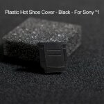 Accessoires pour appareil photo, couvercle de chaussure chaude, flash, capuchon de chaussure froide en ...