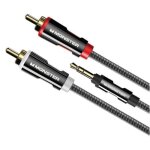 Accessoires audio monster cable cable audio jack 3, 5mm / 2 rca 1, 5m