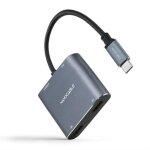 Accessoires pour cable nano cable - 10. 16. 4305 - nanocable - convertisseur usb - c vers 2xhdmi / usb2. ...