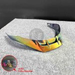 Accessoires de casque pour agv pmust, modèle spomicrophone gp r gp rr - type gold red Accessoires de casque pour agv pmust, modèle spomicrophone gp r gp rr - type gold red