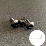 Accessoires de casque pour agv pmust, modèle spomicrophone gp r gp rr - type screw black Accessoires de casque pour agv pmust, modèle spomicrophone gp r gp rr - type screw black