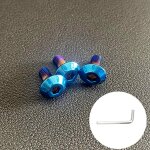 Accessoires de casque pour agv pmust, modèle spomicrophone gp r gp rr - type screw blue Accessoires de casque pour agv pmust, modèle spomicrophone gp r gp rr - type screw blue