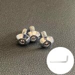 Accessoires de casque pour agv pmust, modèle spomicrophone gp r gp rr - type screw chrome Accessoires de casque pour agv pmust, modèle spomicrophone gp r gp rr - type screw chrome