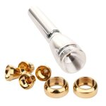 Accessoires d'embout de trompette professionnels, 4 tailles, pour buse 3c 5c 7c 1 - 1 / 2c, equipement ...