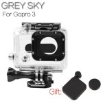 Accessoires gopro go pro hero 3 bo�tier �tanche + len capuchon housse pour gopro hero 3 noir / blanc ...