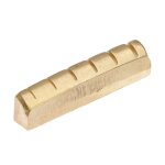 Accessoires pour guitare acoustique a 6 cordes, a ecrou fendu, instrument a cordes en laiton