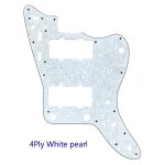 Accessoires de guitare s, combinaison de rechange pour plaque a gratter, style mij jazzmaster, japon ...