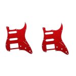 Accessoires guitare guitare electrique pickguard couverture avant pickguard guitare electrique rouge