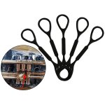 Accessoire d'instrument de musique d'anneau de bouchon de glissire de trompette en caoutchouc de 5x12cm ...