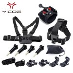 Accessoires kit etui tr�pied fixation sangle adaptateur pour gopro go pro hero 5 4 session sjcam sj6 ...