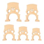 Accessoires et pices de violoncelle professionnels en bois d'rable a rayures exquises bridge, 4 - apr ...