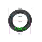 Accessoires de r�paration de suspension en caoutchouc pour haut - parleur, nouvelle taille 3inch nipseyteko ...