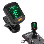 Accordeur electrique num�rique chromatique avec ecran lcd, pour basse, ukulele, violon, ud, guiatr, pi�ces ...