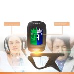 Accordeur electrique num�rique universel portable pour guitare, pour mod�le acoustique, electrique, basse, ...