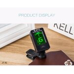 Accordeur electronique numrique pour guitare, acoustique et ecran lcd, pour basse, violon, ukulele, ...