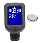 Accordeur electronique numrique multifonctionnel de haute prcision clip sur dispositif daccord dinstrume ...