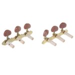 Accordeurs de guitare acoustique classique, 1 ensemble, touches de réglage, têtes de machine, accessoires ... Accordeurs de guitare acoustique classique, 1 ensemble, touches de réglage, têtes de machine, accessoires ...