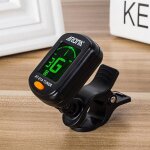 Accordeur de guitare at - 01a rotatif a clip, ecran lcd pour guitare acoustique chromatique, basse, accessoire ... Accordeur de guitare at - 01a rotatif a clip, ecran lcd pour guitare acoustique chromatique, basse, accessoire ...