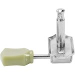 Accordeurs guitare avecmanche en pierre de jade synthtique pour gibson les 3l(argent)