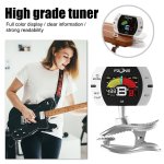Accordeur de guitare chromatique a clip, pour guitare basse, violon, ukulele, instruments a vent en laiton, ... Accordeur de guitare chromatique a clip, pour guitare basse, violon, ukulele, instruments a vent en laiton, ...