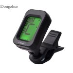 Accordeur de guitare electrique numrique universel a clip, clip rotatif pliable, haute sensibilit, ...