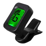Accordeur de guitare electrique rotatif numérique a clip, haute sensibilité, accessoires de guitare ukulele ... Accordeur de guitare electrique rotatif numérique a clip, haute sensibilité, accessoires de guitare ukulele ...
