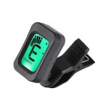 Accordeur de guitare accordeur electronique numrique accordeur de guitare rglable a 360 degrs pour ...