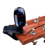 Accordeur de guitare ft 16 a clip, chromatique, basse, violon, ukulele, accessoires de réglage Accordeur de guitare ft 16 a clip, chromatique, basse, violon, ukulele, accessoires de réglage