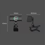 Accordeur de guitare a pince avec affichage led accordeur multifonction professionnel pour guitare violon ...