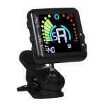 Accordeur de guitare rechargeable, accordeur a pince avec ecran couleur lcd avec modes d'accordage guitare, ... Accordeur de guitare rechargeable, accordeur a pince avec ecran couleur lcd avec modes d'accordage guitare, ...