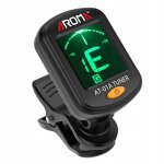 Accordeur de guitare rechargeable, accordeur a pince avec ecran lcd couleur