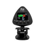 Accordeur d'instruments a vent 2025 eno et 3000 w, compatible avec micro et pince, pour saxophone, clarinette, ...