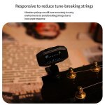 Accordeur a pince rechargeable aroma at - 790, outil d'accordage numérique professionnel pour guitare, ... Accordeur a pince rechargeable aroma at - 790, outil d'accordage numérique professionnel pour guitare, ...