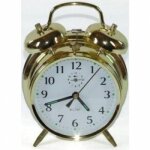 Acctim saxon - grand r�veil � double cloche cuivre